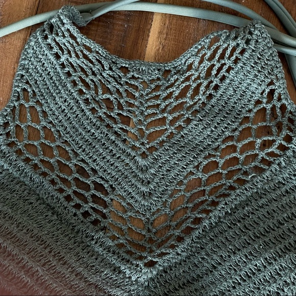 Olive Crochet style Bathing Suit - Picture 9 of 10